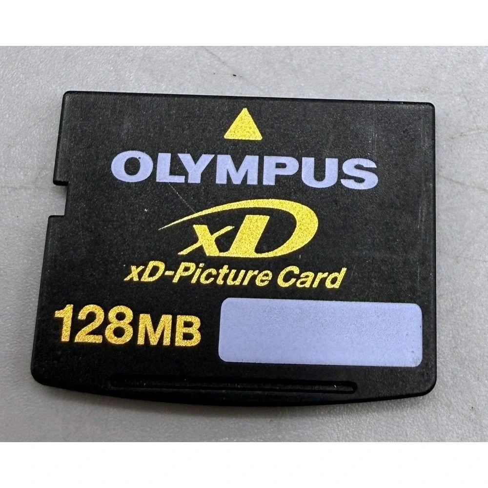 Olympus 128MB xD-Picture Card Flash Memory Samsung MXD128P3 Tested, Works-B